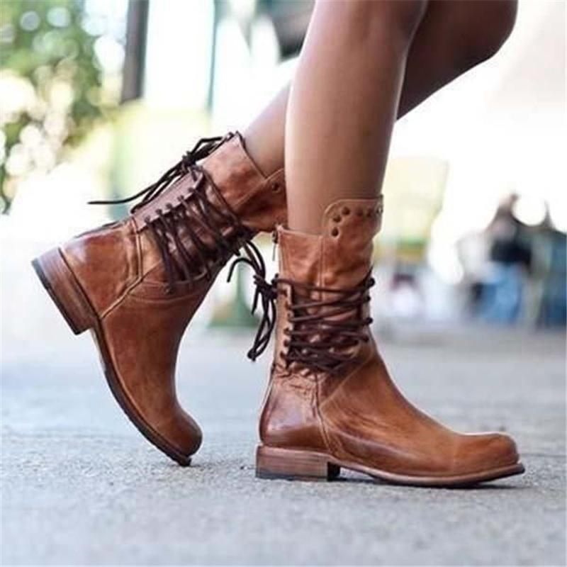 Zéphine | Bottes mi-mollet rétro