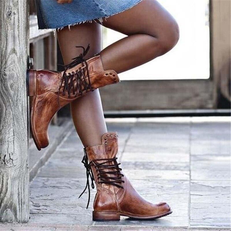 Zéphine | Bottes mi-mollet rétro