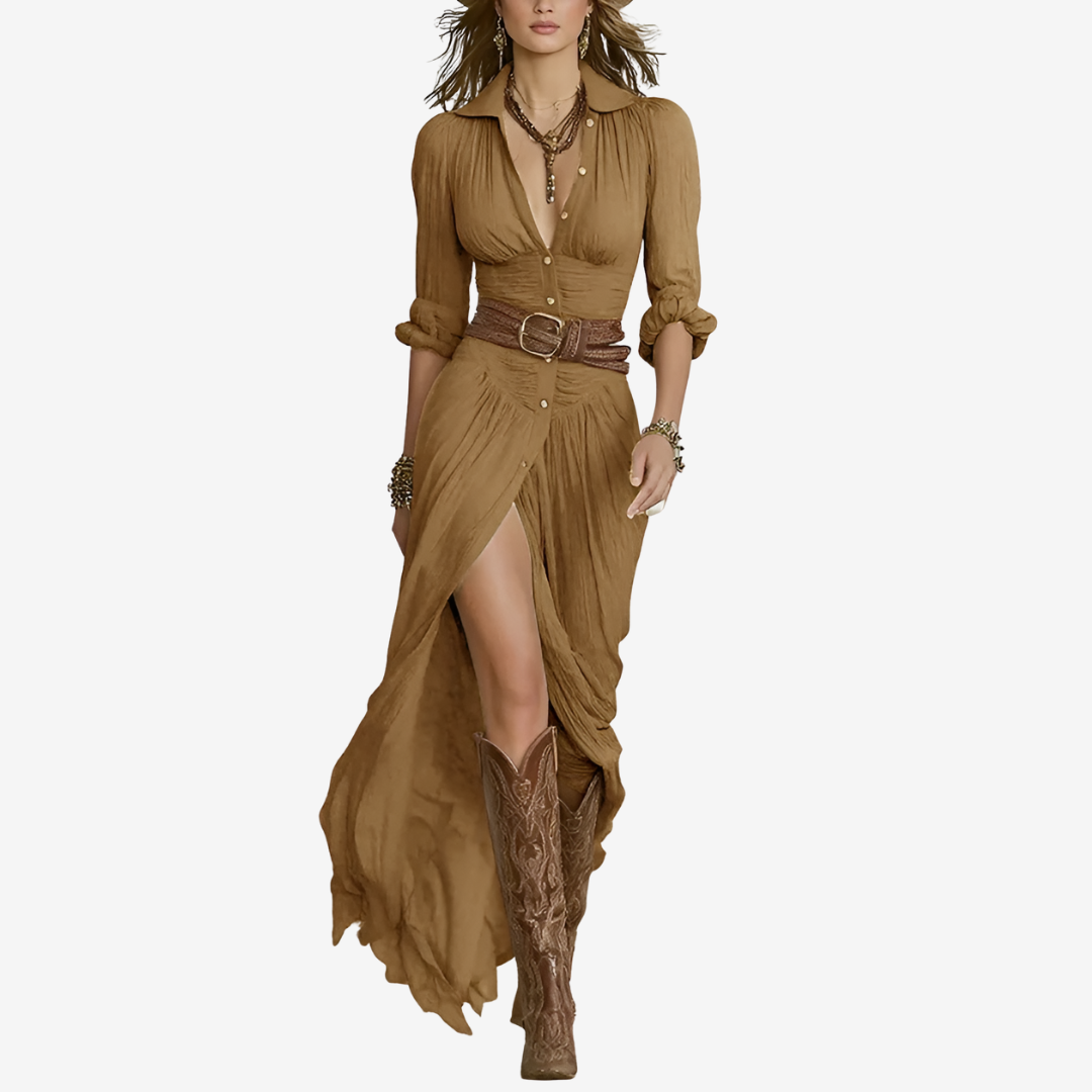 Eve | Robe maxi fluide
