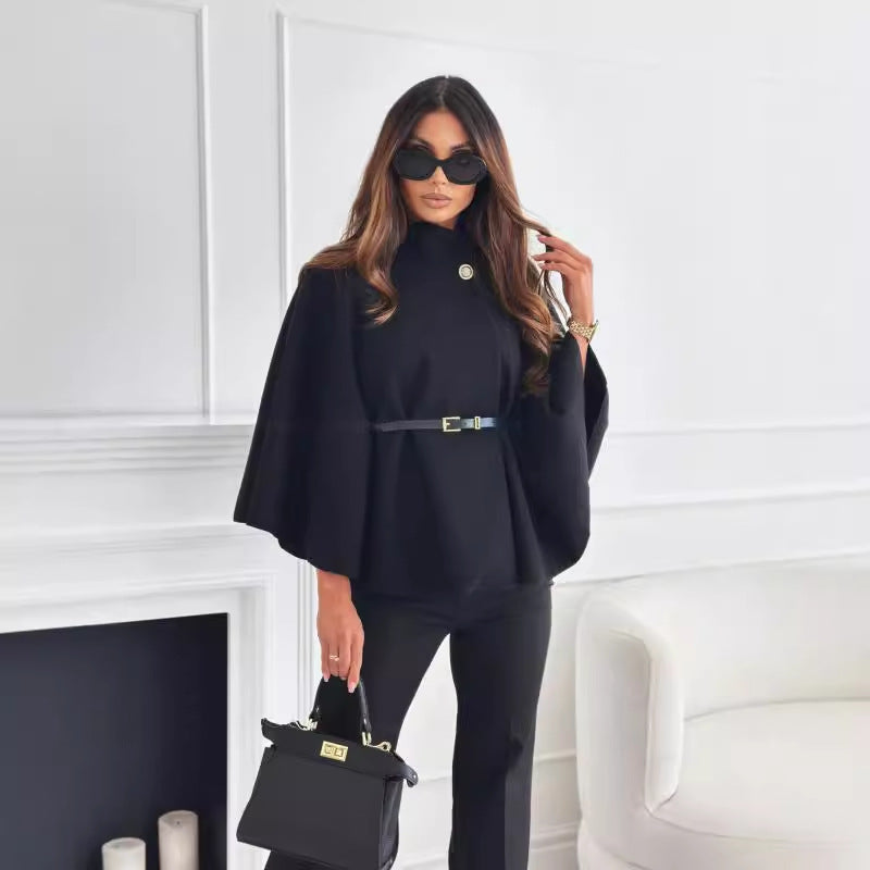 Lara | Veste papillon chic avec ceinture