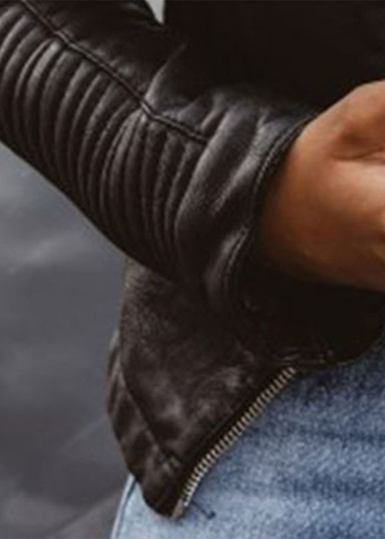 Santana | Veste En Cuir Véritable