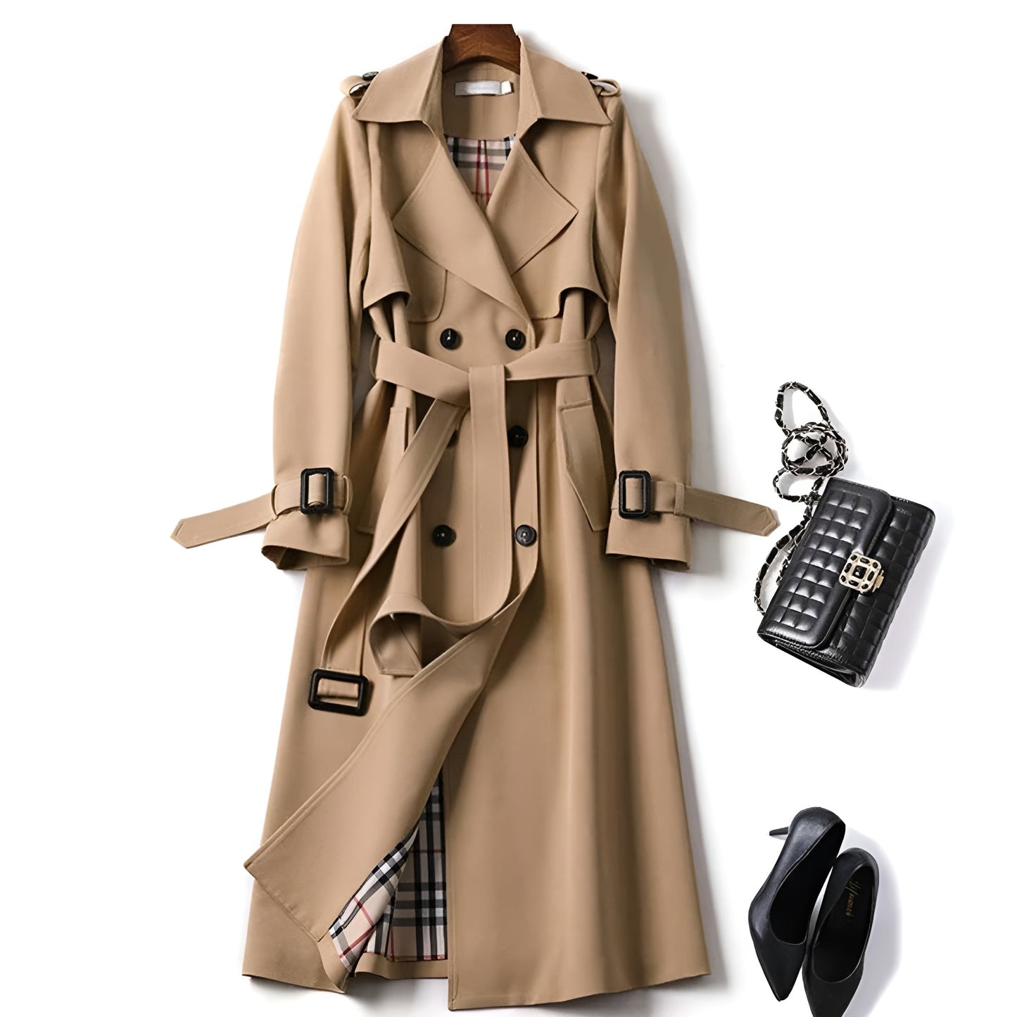 Helena | Trench-Coat Élégant Automnal