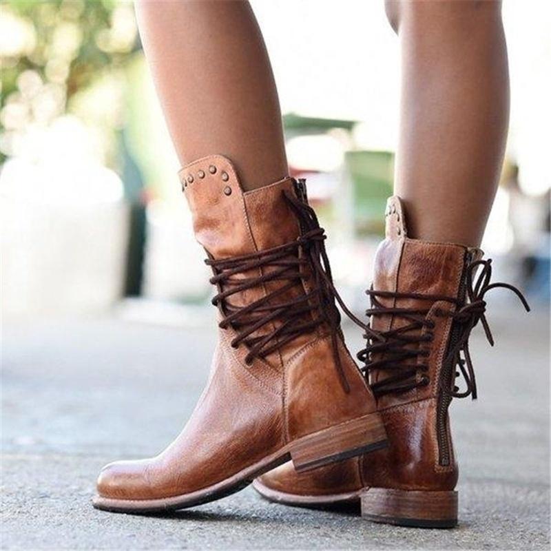 Zéphine | Bottes mi-mollet rétro