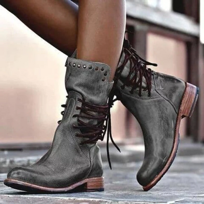 Zéphine | Bottes mi-mollet rétro