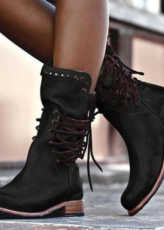 Zéphine | Bottes mi-mollet rétro