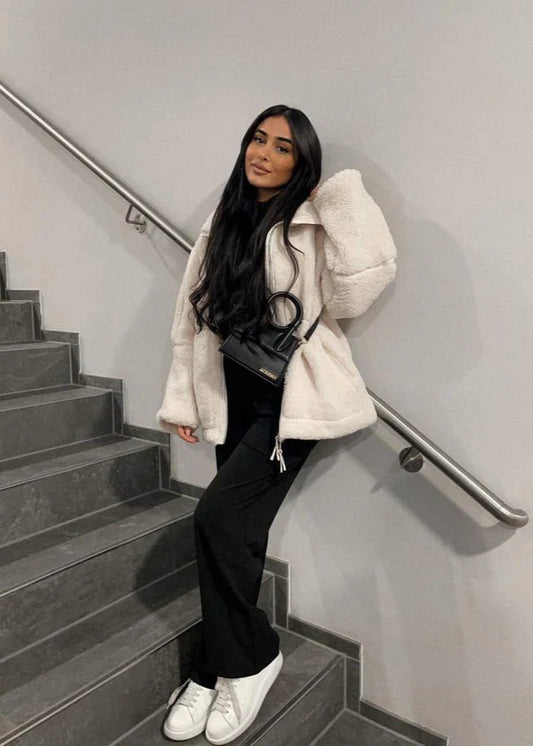 Kaja | Manteau Teddy