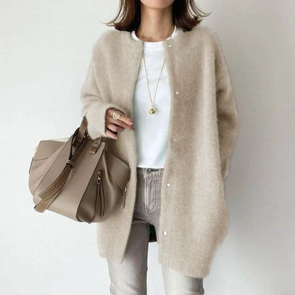 Juliette | Cardigan long en laine douce