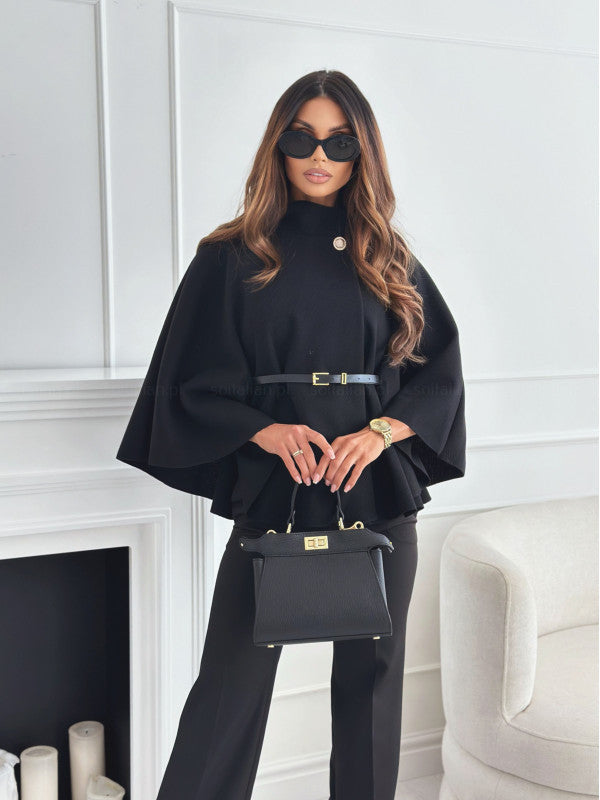 Lara | Veste papillon chic avec ceinture