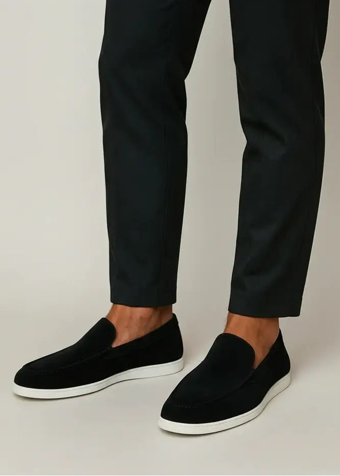 Charles | Mocassins Élégants en Daim