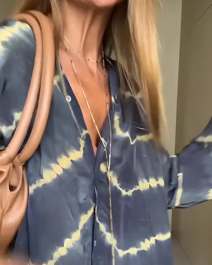 Julia | Robe Maxi Bohème à Rayures