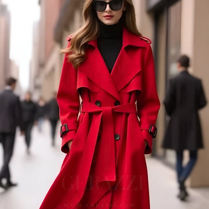 Helena | Trench-Coat Élégant Automnal
