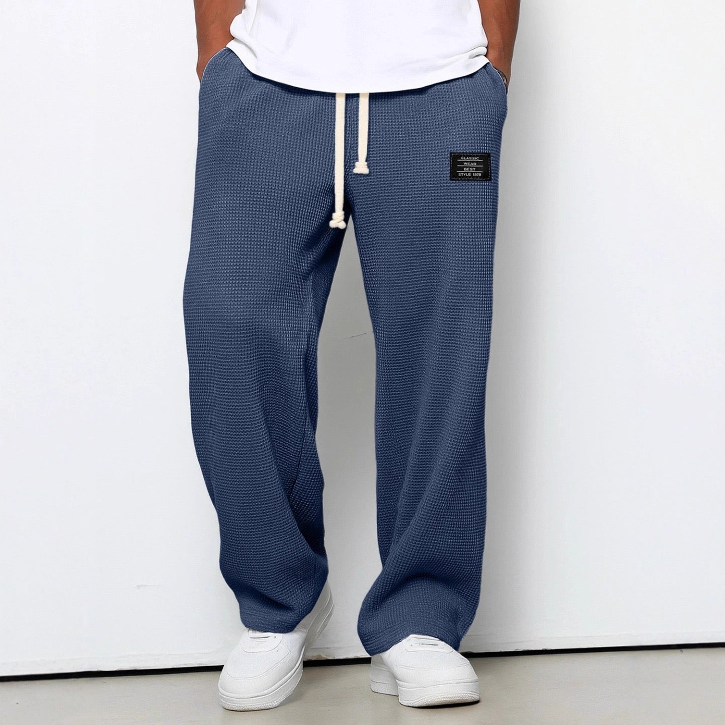 Samuel | Pantalon Large Avec Taille Ajustable
