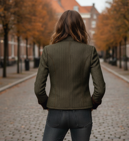 Dianeli | Veste élégante avec détails en velours