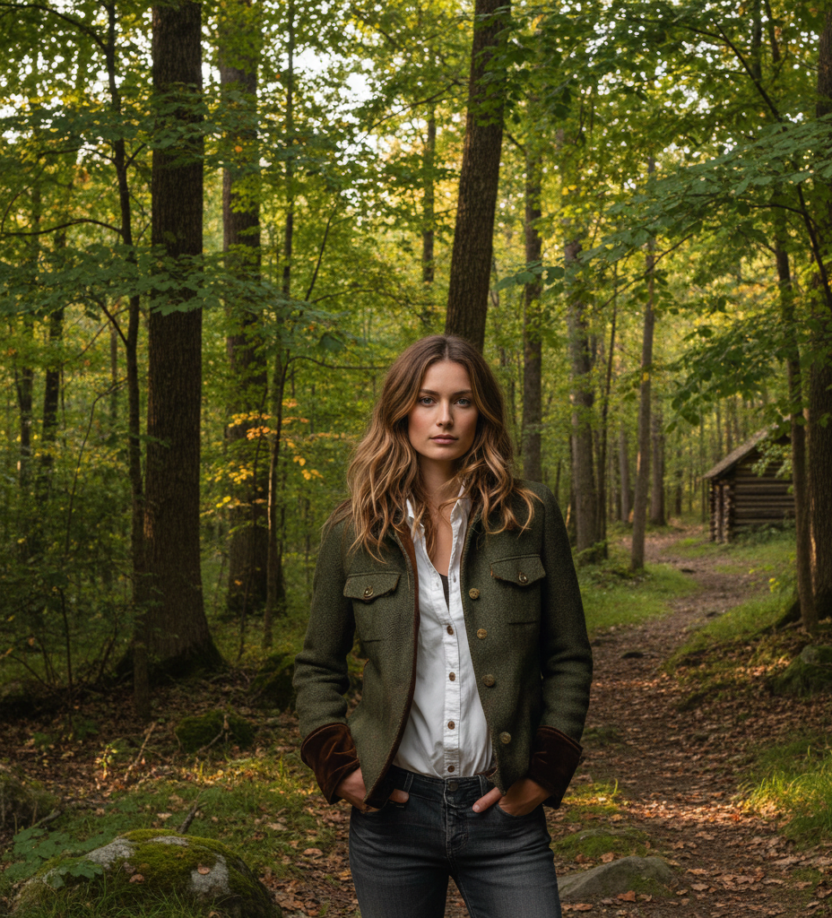 Dianeli | Veste élégante avec détails en velours