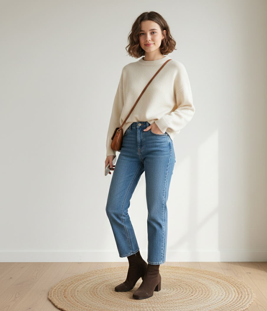 Isaline | Bottines Élégantes à Talons Carrés