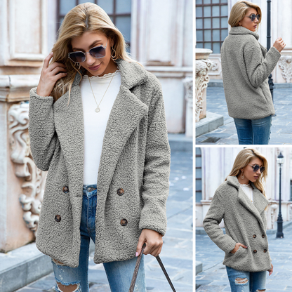 Norah | Manteau teddy