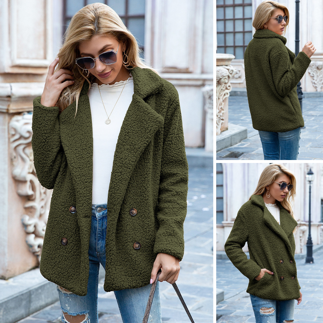 Norah | Manteau teddy