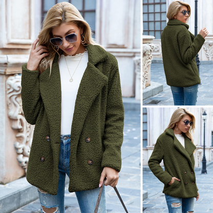 Norah | Manteau teddy