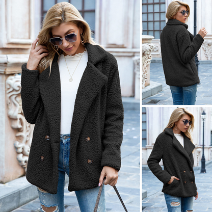 Norah | Manteau teddy