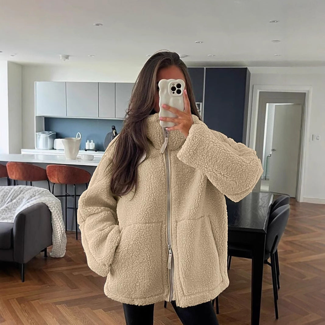 Kaja | Manteau Teddy