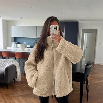 Kaja | Manteau Teddy