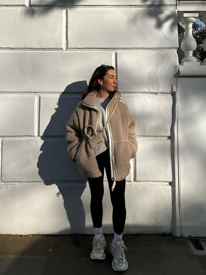 Kaja | Manteau Teddy