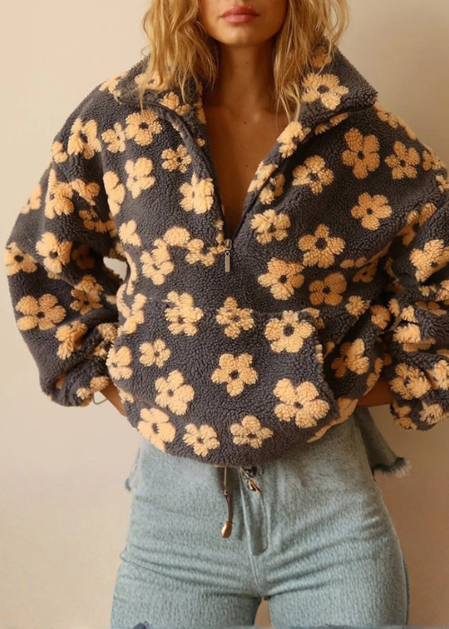 Daisy | Pull polaire bloom