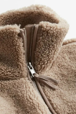 Kaja | Manteau Teddy